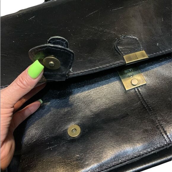 Vintage Grinta Leather Laptop Bag - Picture 7 of 16